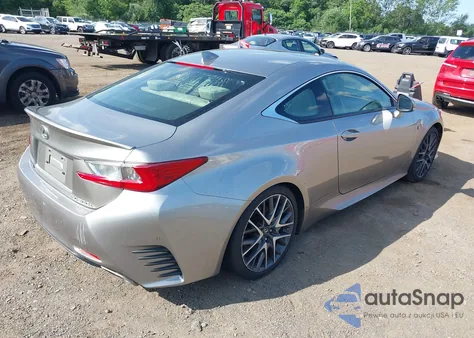 2016 Lexus Rc 200T из США, поврежденный, VIN JTHHA5BC1G5004025